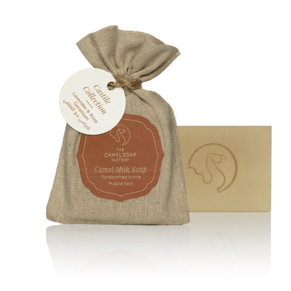 The Camel Soap Factory – Natural Camel Milk Skincare – Castile Collection – Lavender and Rose Geranium